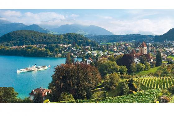 Journée au château de Spiez - Tour en bateau en 2ème classe, apéro & entrée au musée | 2 pers. 3 