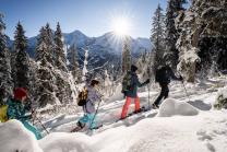 Randonnée en raquettes - Cabane de Lobhorn, guide et équipement inclus, pour 2 personnes 