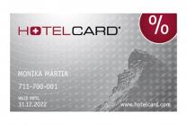 Hotelcard - 1 Jahreskarte für 2 Personen