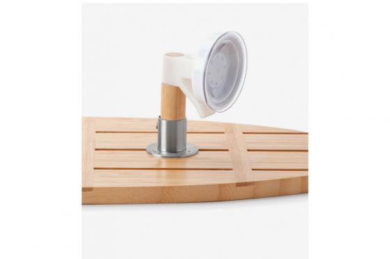 Vassoio per il bagno - in legno di bambù e gomma 4 [article_picture_small]