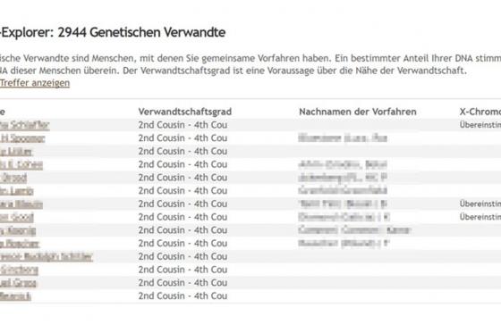 DNA Herkunftsanalyse - Entdecken Sie Ihre Familiengeschichte, für eine Person 6 