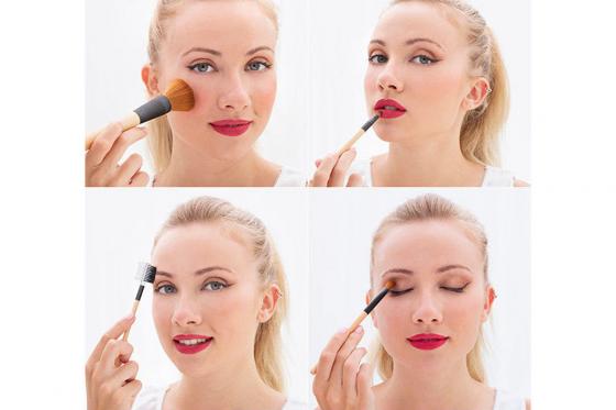 Set de pinceaux pour Make-Up - 6 pièces  5 