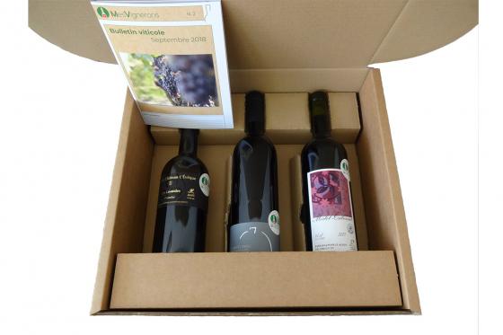 Abo de vins suisses - box cantonale, 2 mois 3 