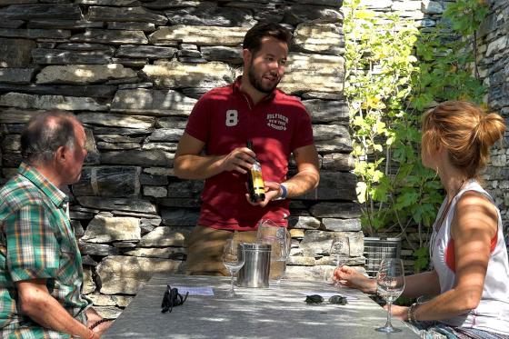 Dégustation de vins - visite de la cave et plateau Valaisan inclus, pour 4 personnes 10 