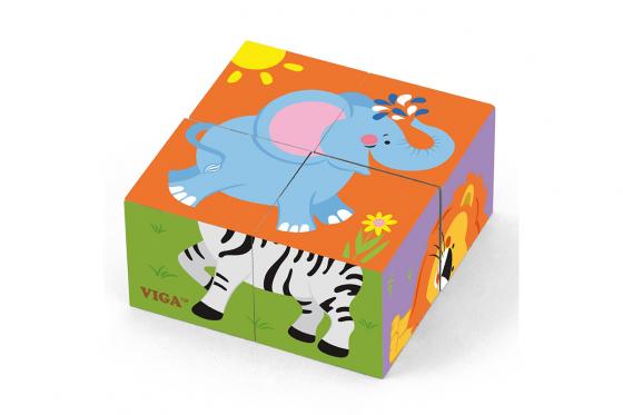 Puzzle en cube - Faune  