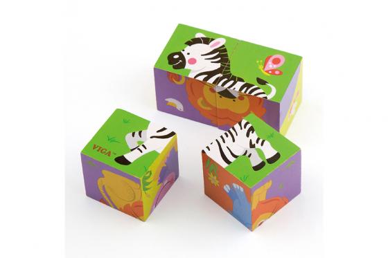 Puzzle en cube - Faune 1 