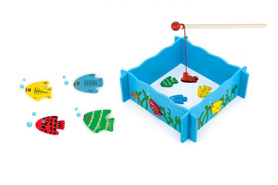 Jeu de pêche magnétique - en bois 5 
