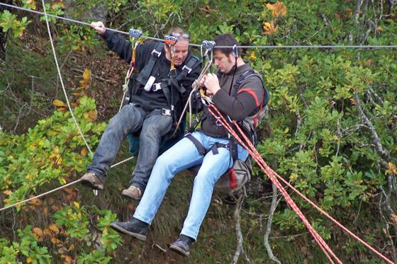 Saut Pendulaire - au Viaduc du Day | 4 personnes 6 