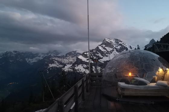 Alpine Bubble Übernachtung - Übernachtung für 2 Personen 3 