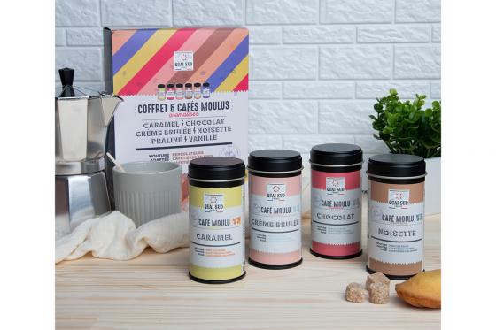 Kaffee Geschenkset - 6 gemahlene Kaffeesorten  