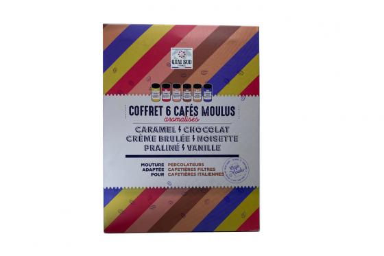 Kaffee Geschenkset - 6 gemahlene Kaffeesorten 1 