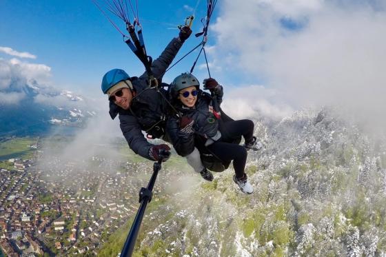 Vol biplace en parapente - Au-dessus du Jura bernois | pour 1 personne  