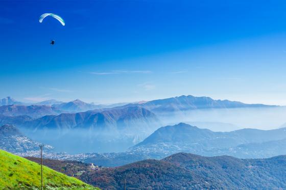 Parapente au-dessus du Tessin - Vol d'env. 20 minutes au départ du Monte Generoso 7 