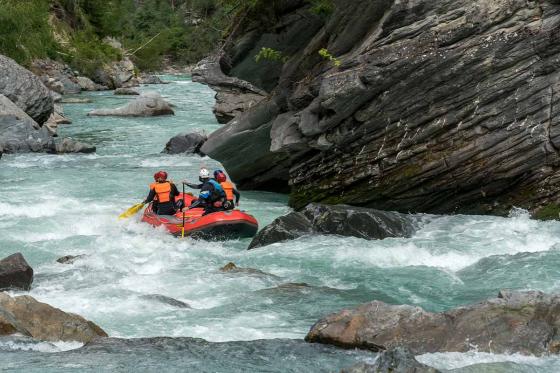 Whitewater Action - River Rafting im Engading inkl. Apéro | 1 Person 6 