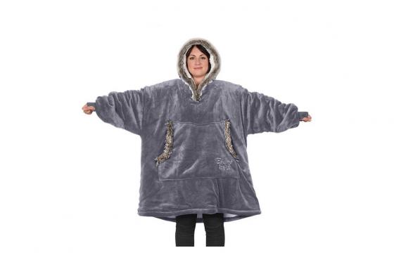 Sweat à capuche Esquimau - Lilac Grey 1 