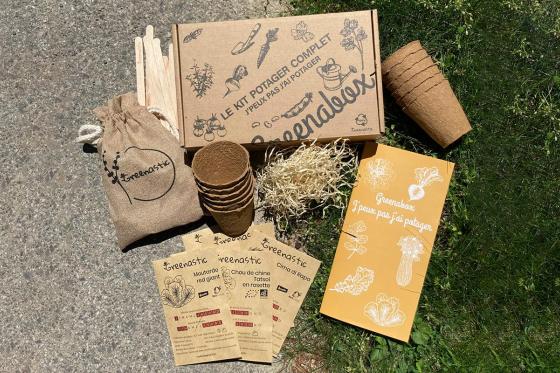 Abonnement potager biologique - livraison à la maison pour 4 saisons tous les 3 mois  