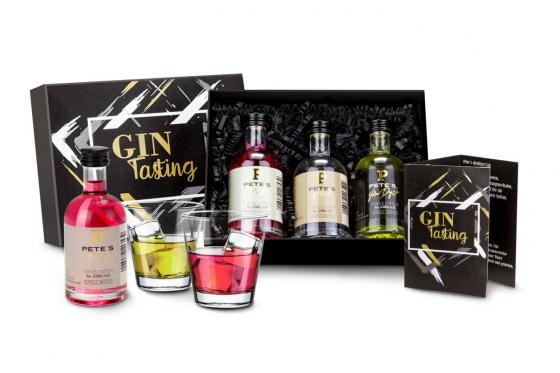 Coffret dégustation de Gin - 3 variétés de Gin  