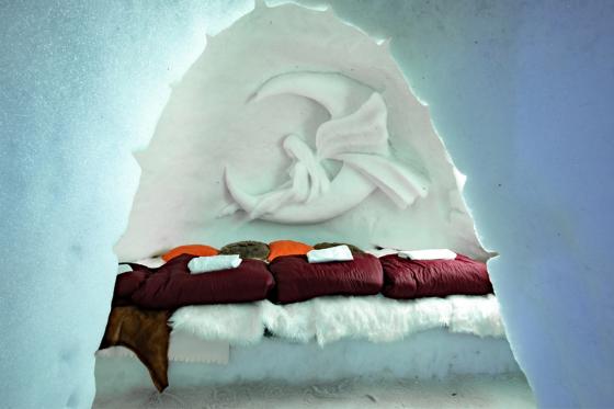 Nuitée en igloo pour 2 personnes - à Avoriaz avec fondue, apéritif et dessert | en week-end  