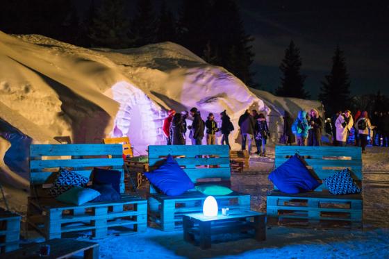 Nuitée en igloo pour 2 personnes - à Avoriaz avec fondue, apéritif et dessert | en week-end 5 