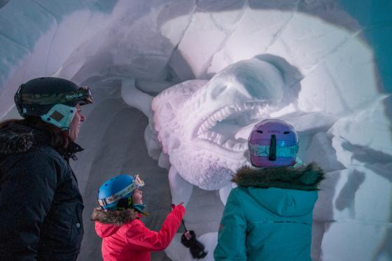 Nuitée en igloo pour 2 personnes - à Avoriaz avec fondue, apéritif et dessert | en week-end 6 