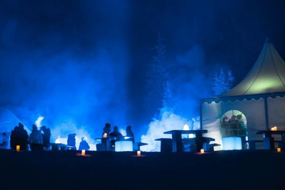 Apéritif dans un igloo - aux Arcs avec 2 verres au choix, charcuterie et fromage | 2 personnes 4 