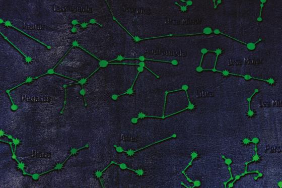 Kids Hoodie - Glow Constellations 5 