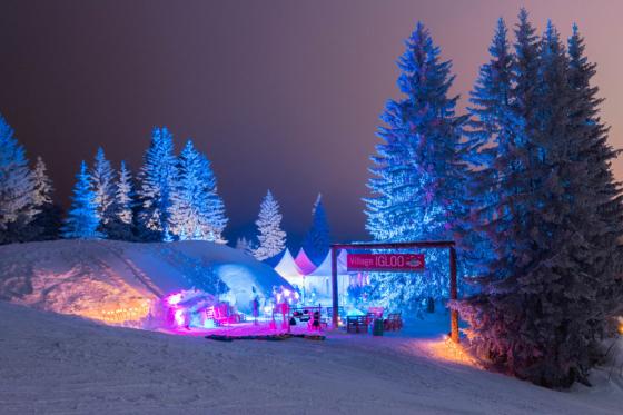 Nuitée en igloo pour 2 personnes - à Val Thorens, avec fondue, apéritif et dessert | en week-end 1 