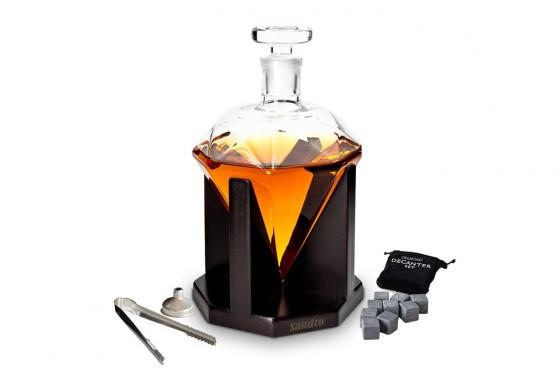 Whisky Karaffen-Set - mit Gravur  