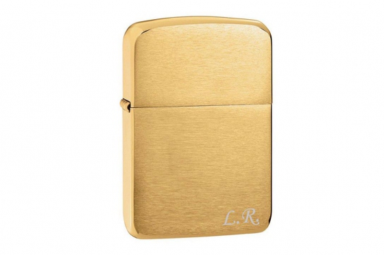Zippo Replica Brass - personalisierbar  