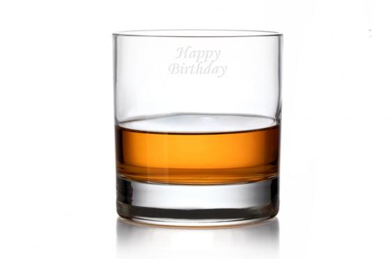 Whiskyglas - mit Gravur  