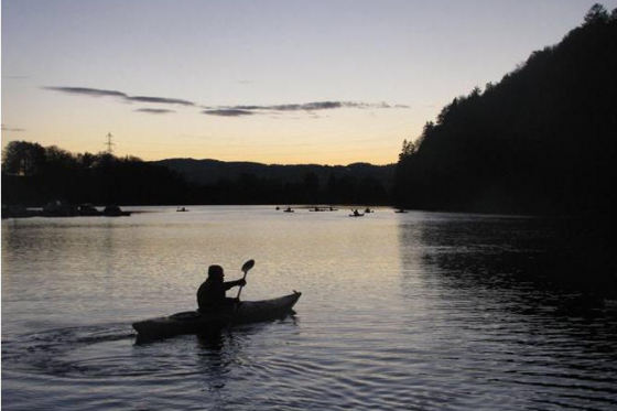 Soirée fondue en kayak - sur le Lac de La Gruyère 3 
