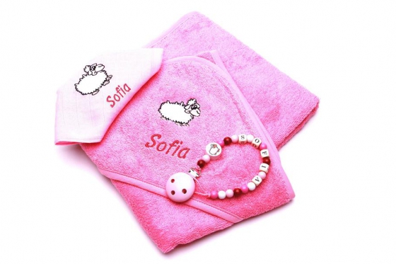 Set cadeau pour bébé - rose  