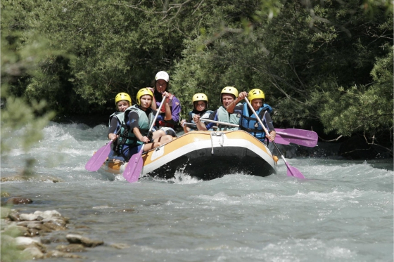 Rafting Rhône Action - en Valais 1 