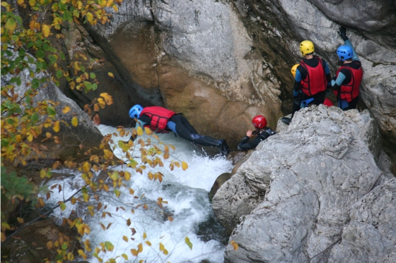 Canyoning - de la Tine ou Torneresse 1 