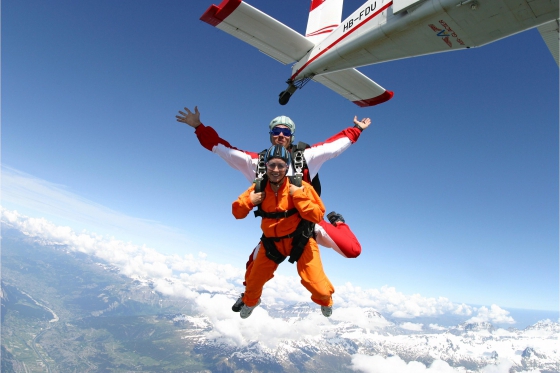 Saut en parachute - VS / VD / NE  