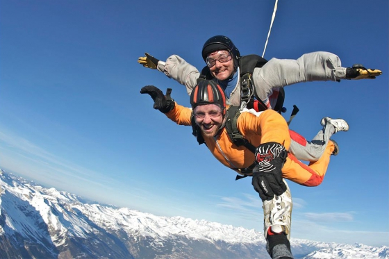 Saut en parachute - VS / VD / NE 1 