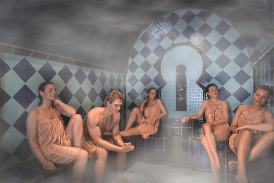 Giornata di benessere a Aquabasilea - 50 min di massaggio, sauna e hammam inclusi 7 