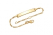 375er Gold Armband - mit Gravur 