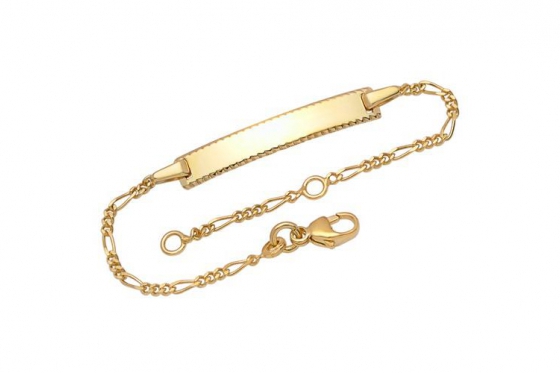 375er Gold Armband - mit Gravur  