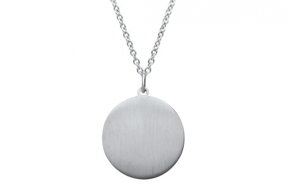 Edelstahlkette Luna - mit Gravur 1 