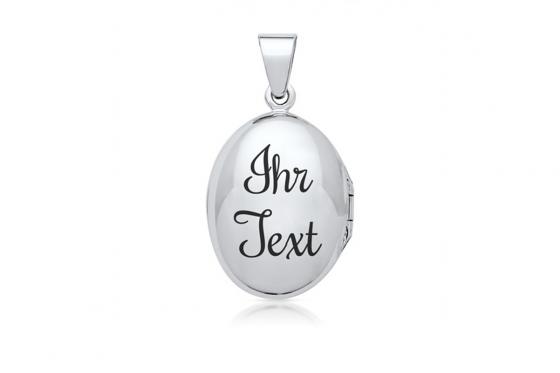 925er Medaillonkette Riva - Personalisierbar 1 