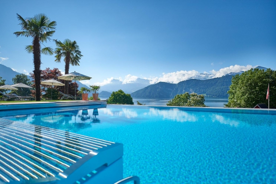 Hôtel au bord du lac - Dîner 4 plats & 2h spa inclus  