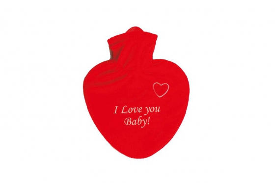 Herzbettflasche - Personalisierbar  