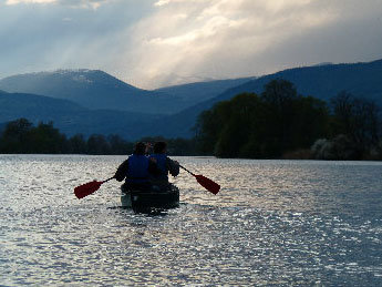 Kanu-Tour Aare - ganzer Tag 2 