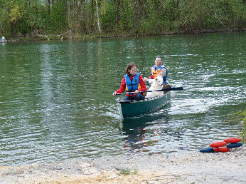 Kanu-Tour Aare - ganzer Tag 5 