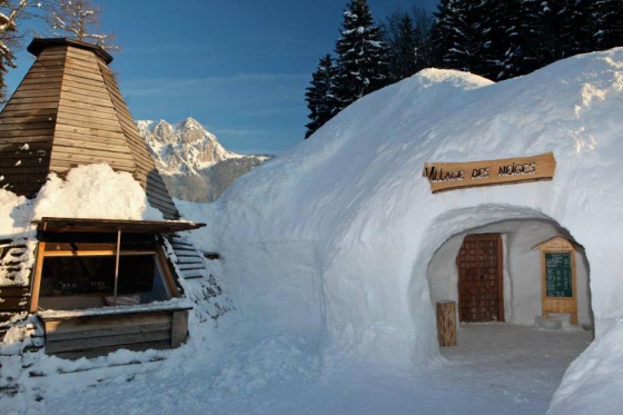 Fondue Menü im Iglu - für 1 Person in Leysin (VD) 2 