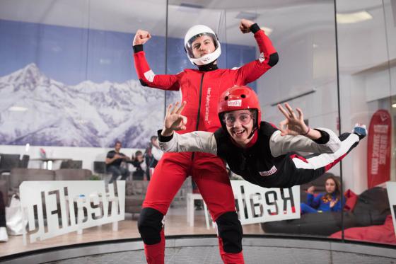 Simulateur de chute libre  - 4 vols pour 1 personne | Offre Best Deal 5 