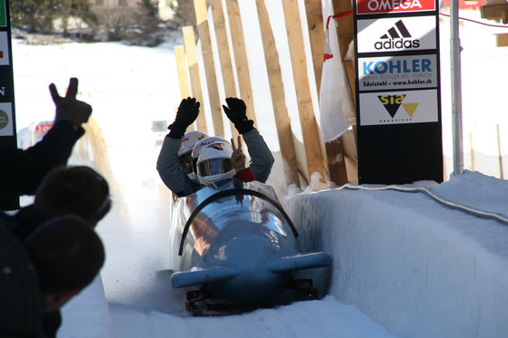 Faire du bobsleigh - à St Moritz 1 
