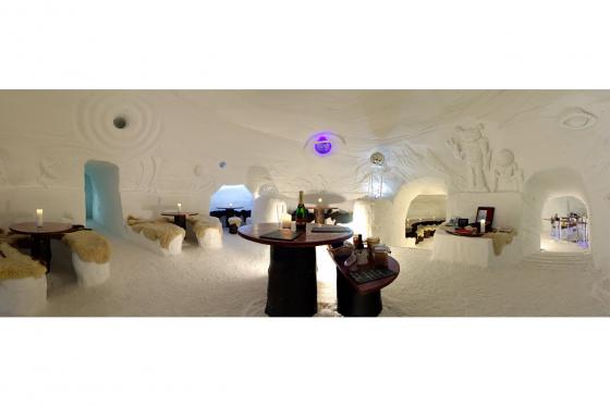 Nuit en igloo en famille - Incl. tour en raquettes et fondue 8 