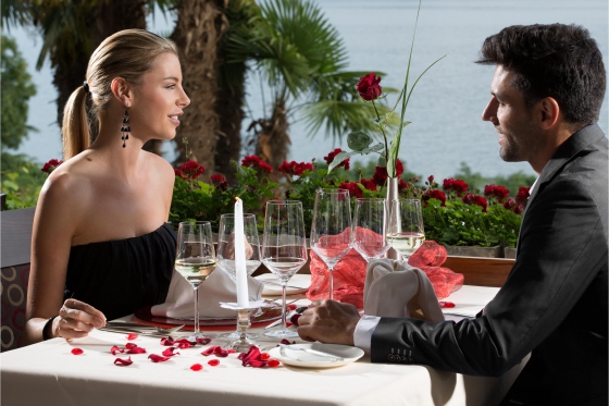 Dîner aux chandelles - Hôtel Alexander, Weggis  